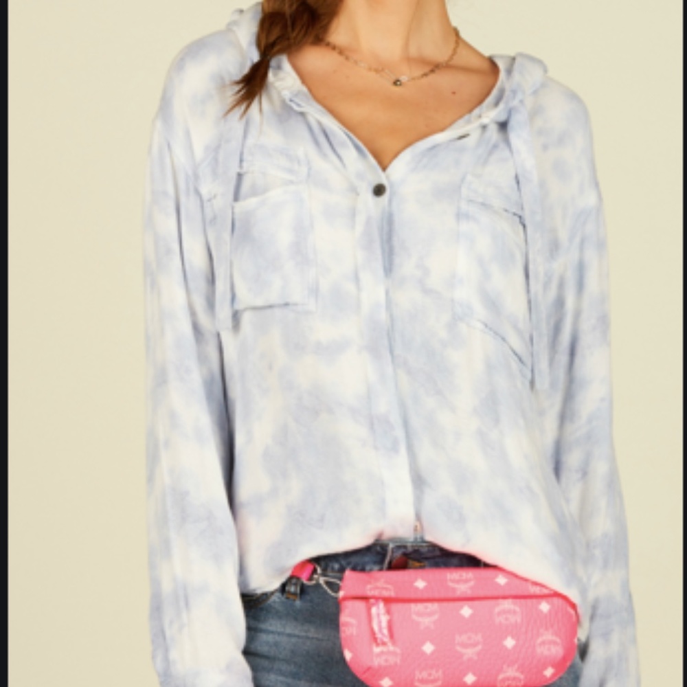 Tie Dye Button Up